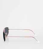 Ray-Ban Explorer V aviator sunglasses metal frame, UK version