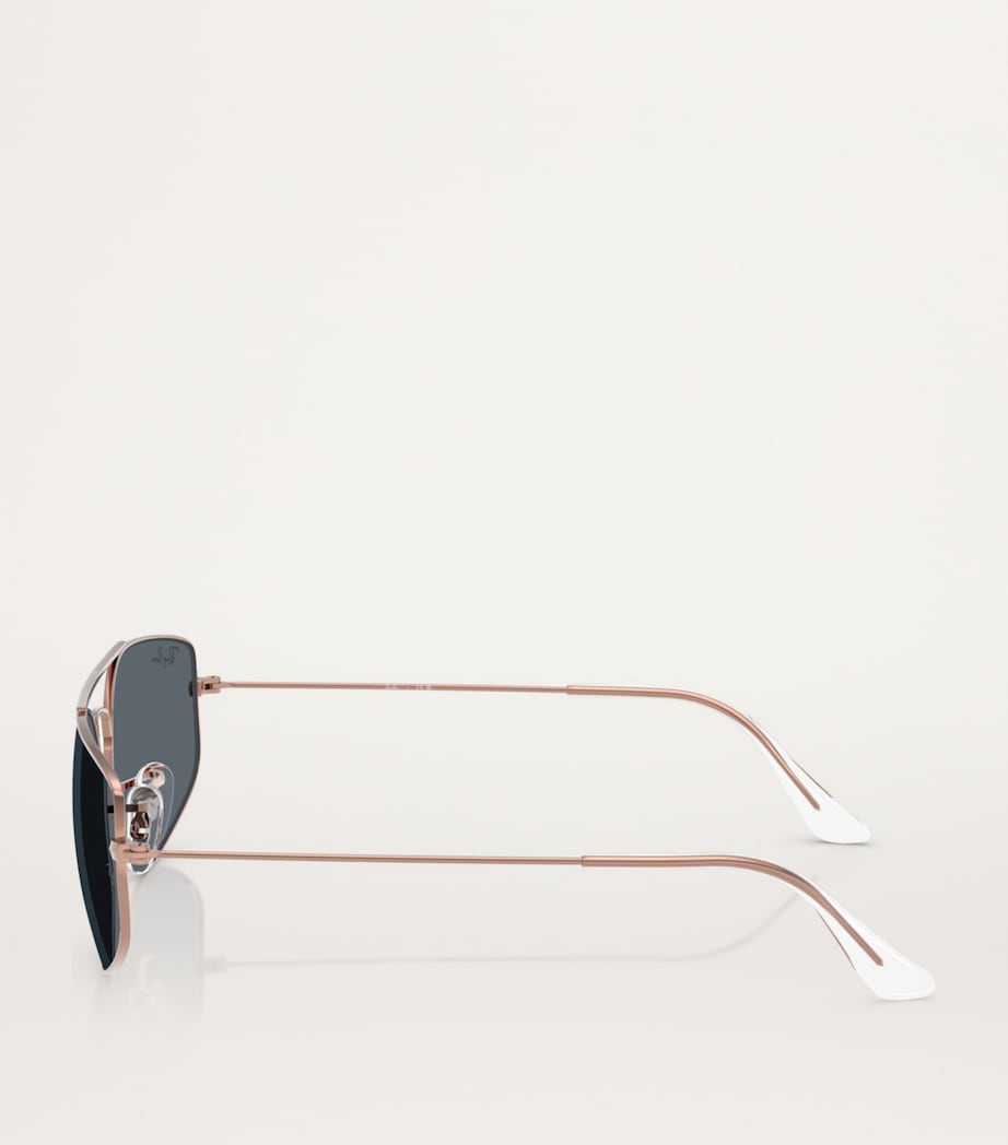 Ray-Ban Explorer V aviator sunglasses metal frame, UK version
