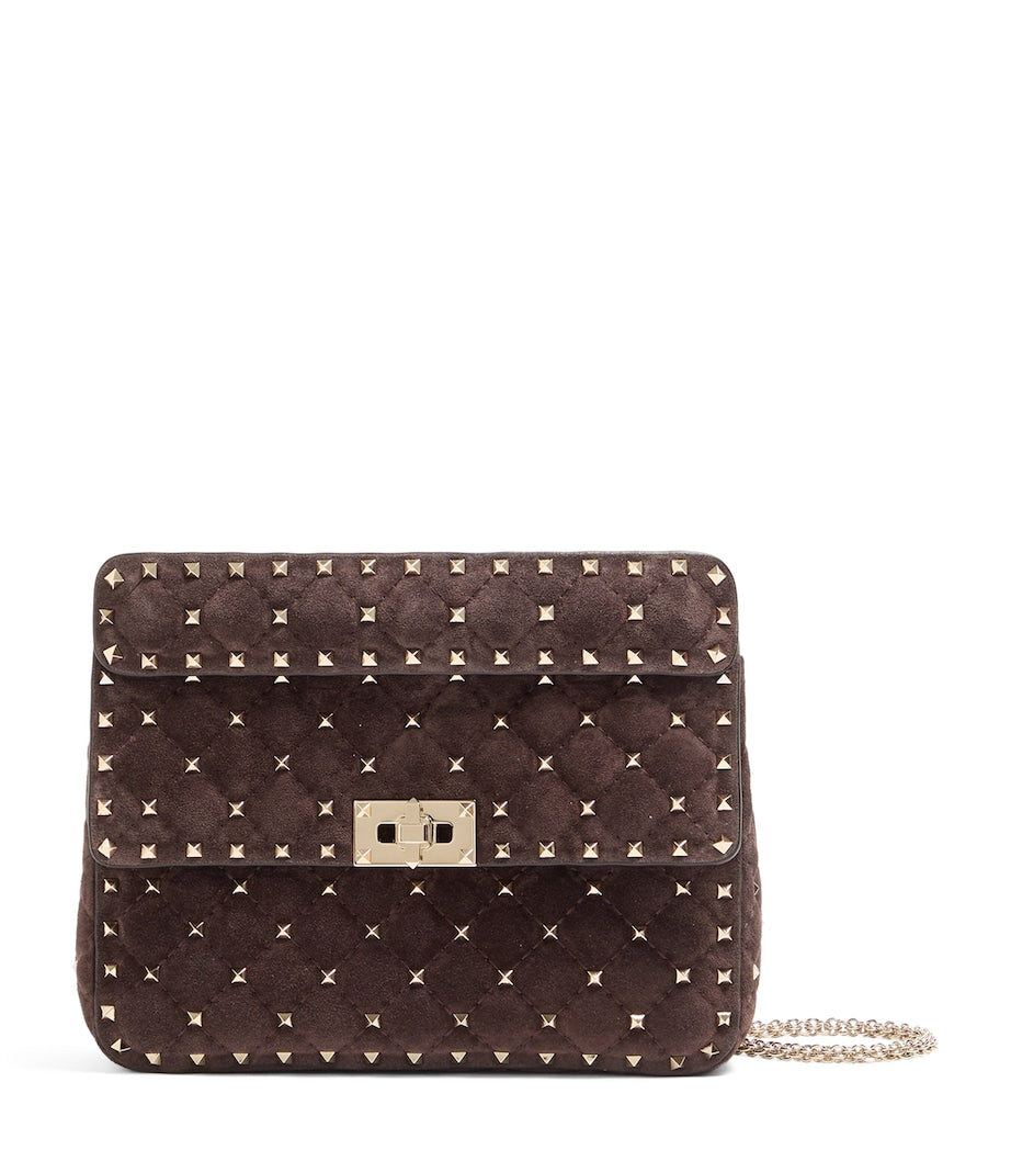 Valentino Garavani Rockstud Spike mittelgroße Leder Henkeltasche - Britisches Produkt
