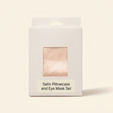 Botanics satin pillowcase and eye mask set, UK version