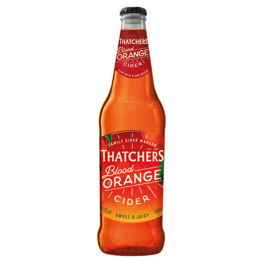 Thatchers Blood Orange Cider 500ml GOODS Sainsburys   