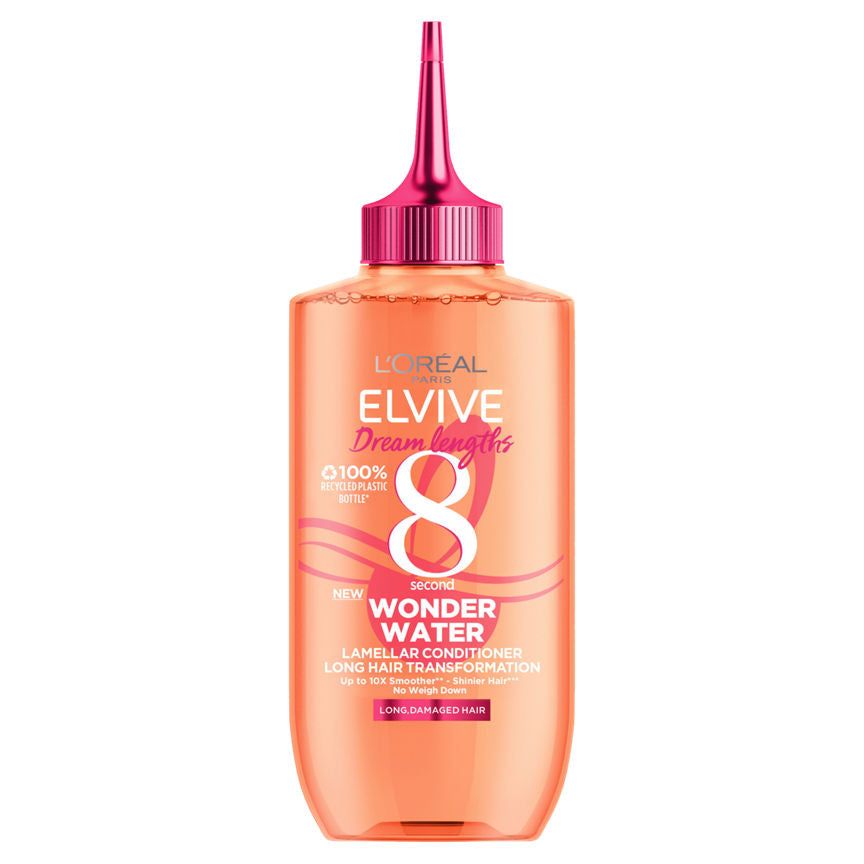 L'Oreal Elvive Wonder Water Dream Lengths 8 Second Hair Treatment for Long, Damaged Hair