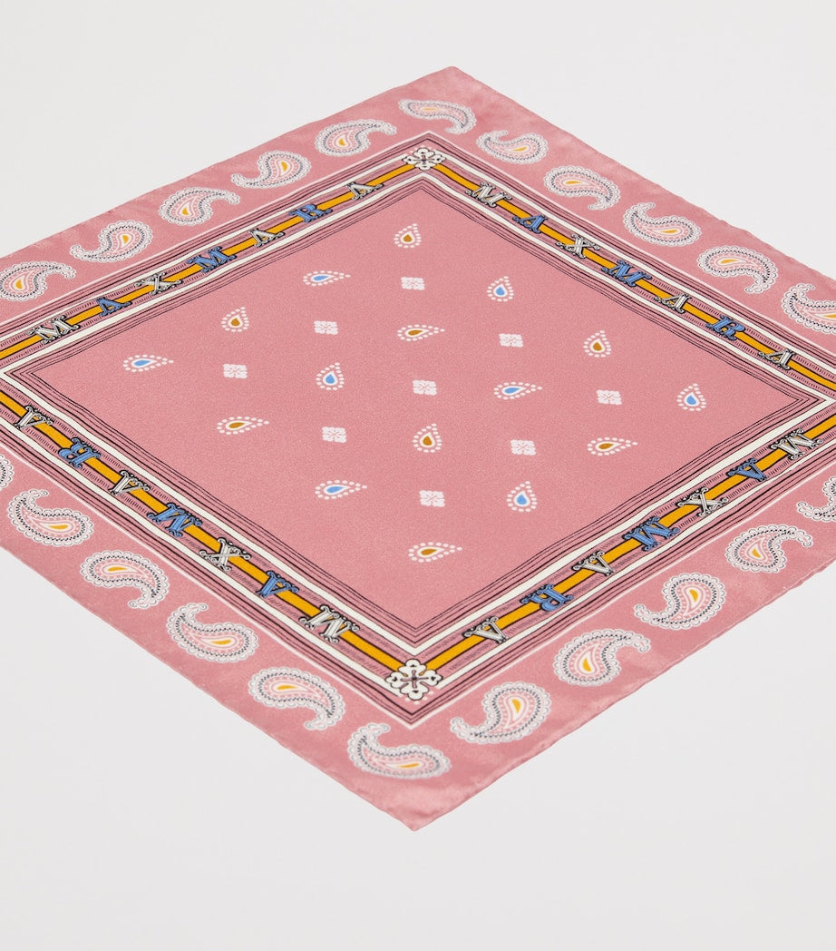 Max Mara silk printed scarf 32cm (British brand)