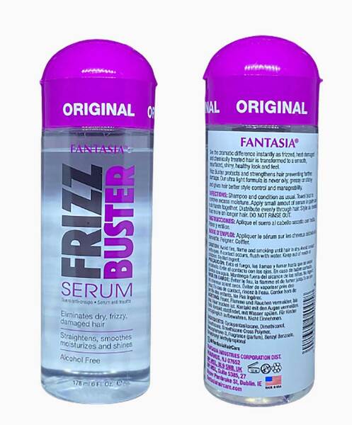 Fantasia Frizz Buster serum, imported from the UK