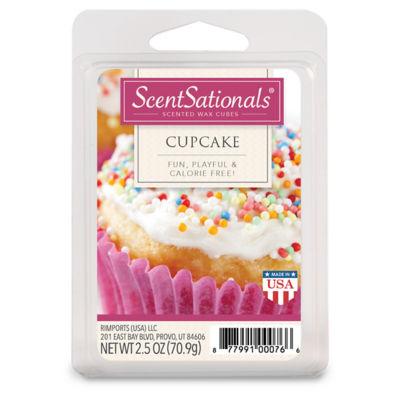 ScentSationals cupcake scented wax cubes 70.9g - British product