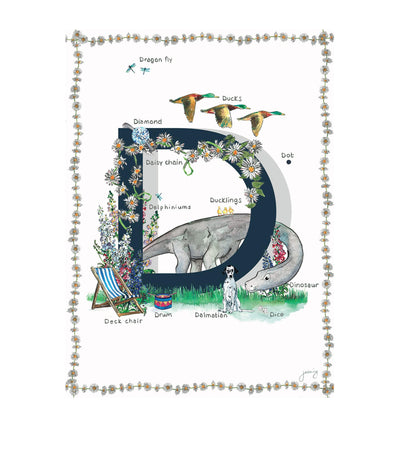 Impression artistique lettre A4 Jo Laing