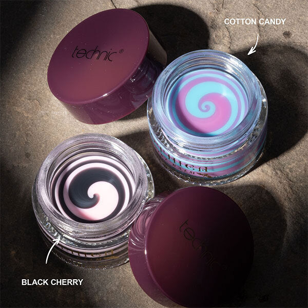 Technic Gothica swirl lip balm Cotton Candy (British brand)