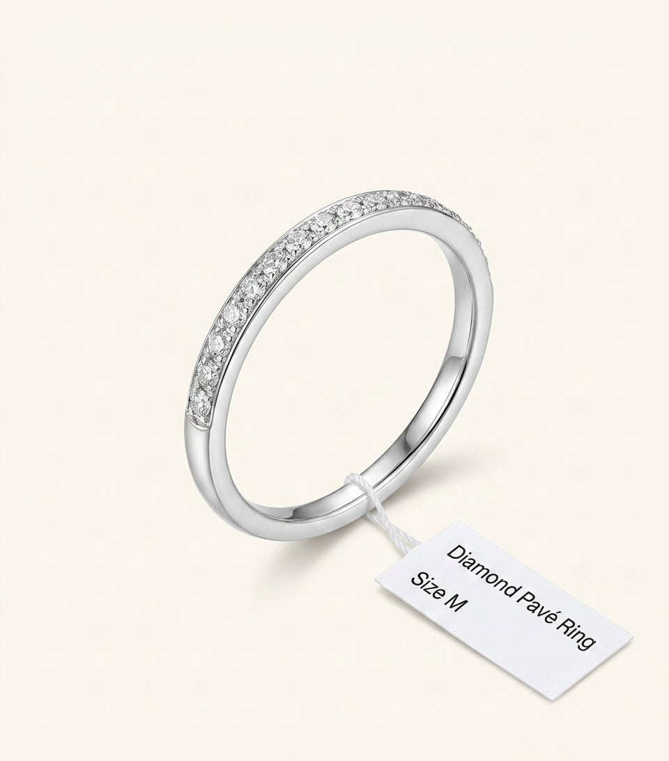 Cartier white gold diamond ring Juste un Clou, UK version