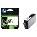 HP No364 XL black ink cartridge high capacity, imported from the UK