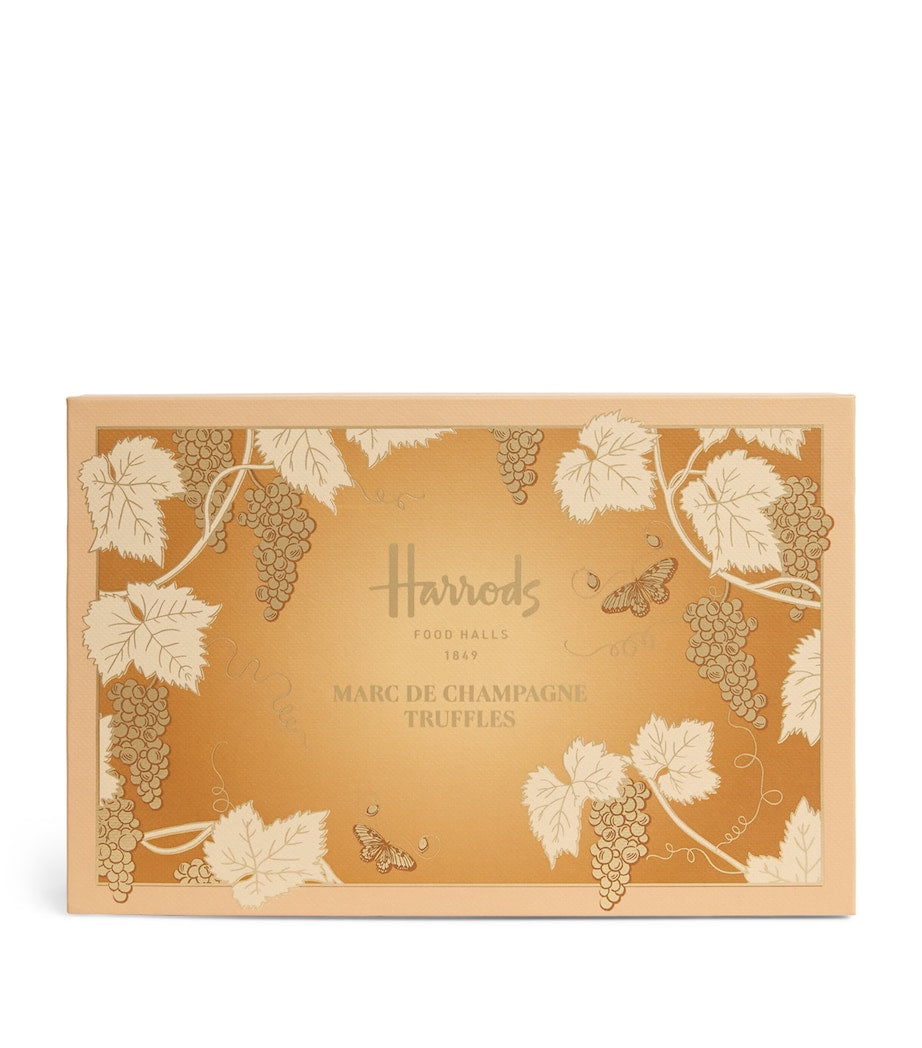 Harrods Marc de Champagne chocolate truffles 175g, UK version