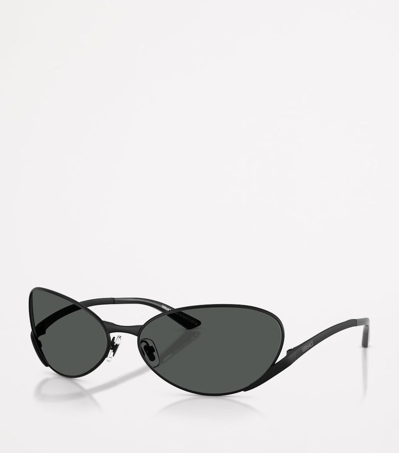 Versace oval sunglasses model 0VE2285 metal frame (British brand)