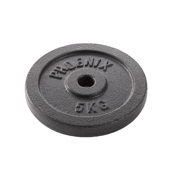 Phoenix Fitness weight plate 5kg 1 inch, UK version