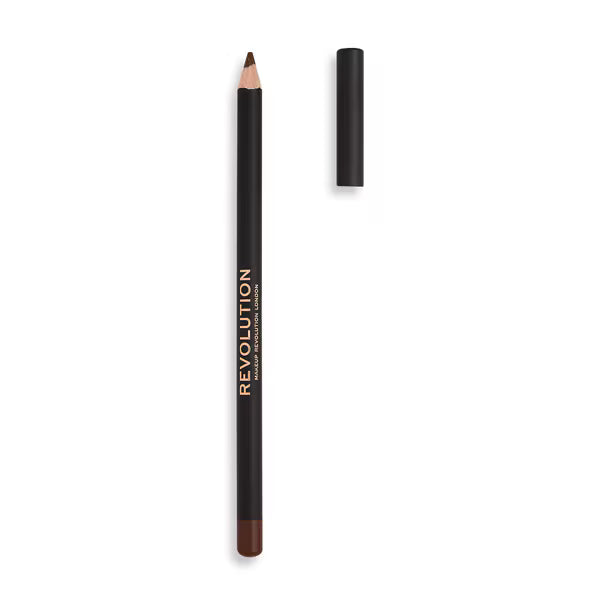 Revolution kohl eyeliner pencil in brown shade, imported from the UK