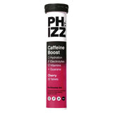 Phizz Cherry + Caffeine Boost 3-in-1 Hydration, Electrolytes and Vitamins Effervescent Tablets - 20 Tablets GOODS Boots   