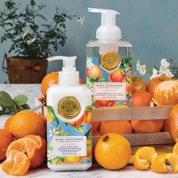 Michel Design Works hand and body lotion L'Orange 354ml, imported from the UK