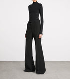 Balenciaga wool flared trousers - British product