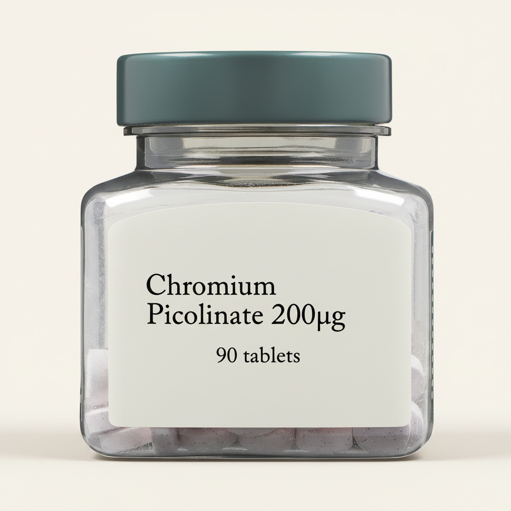 Holland & Barrett Chromium Picolinate Tablets 200ug 90 count, UK version