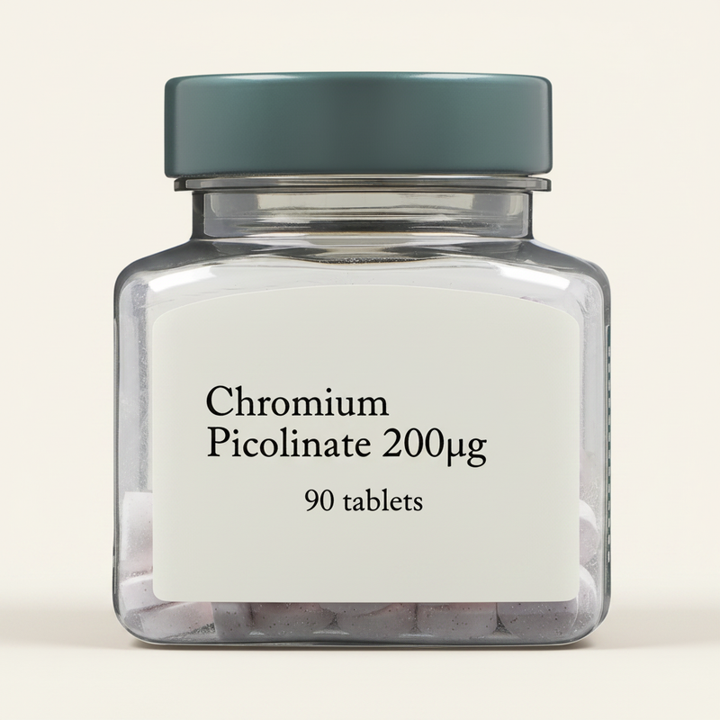 Holland & Barrett Chromium Picolinate Tablets 200ug 90 count, UK version