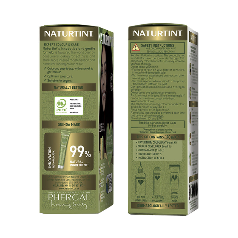 Naturtint permanent hair colour 7.7 Teide Brown - British product