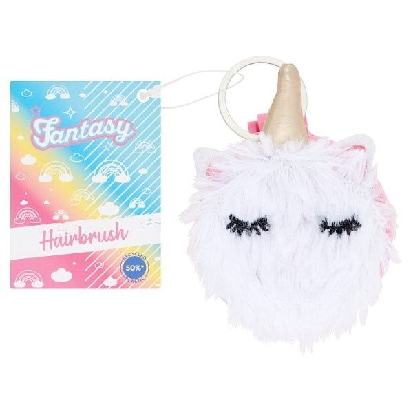 Superdrug Fantasy Unicorn Compact Hairbrush Bag Accessory GOODS Superdrug   