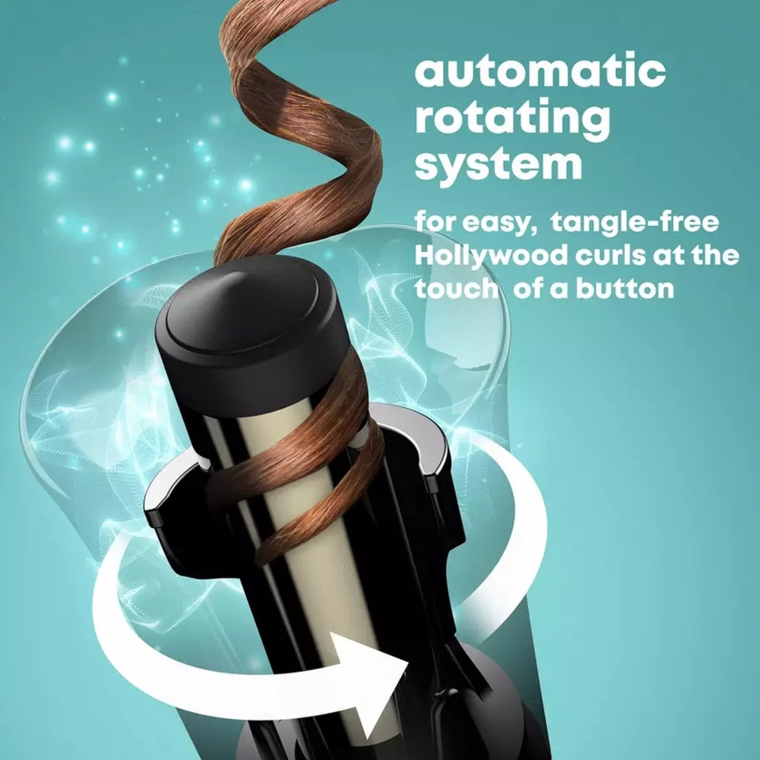 REVAMP Hollywood Curl Auto-Rotate Ceramic Curler 25mm - British product
