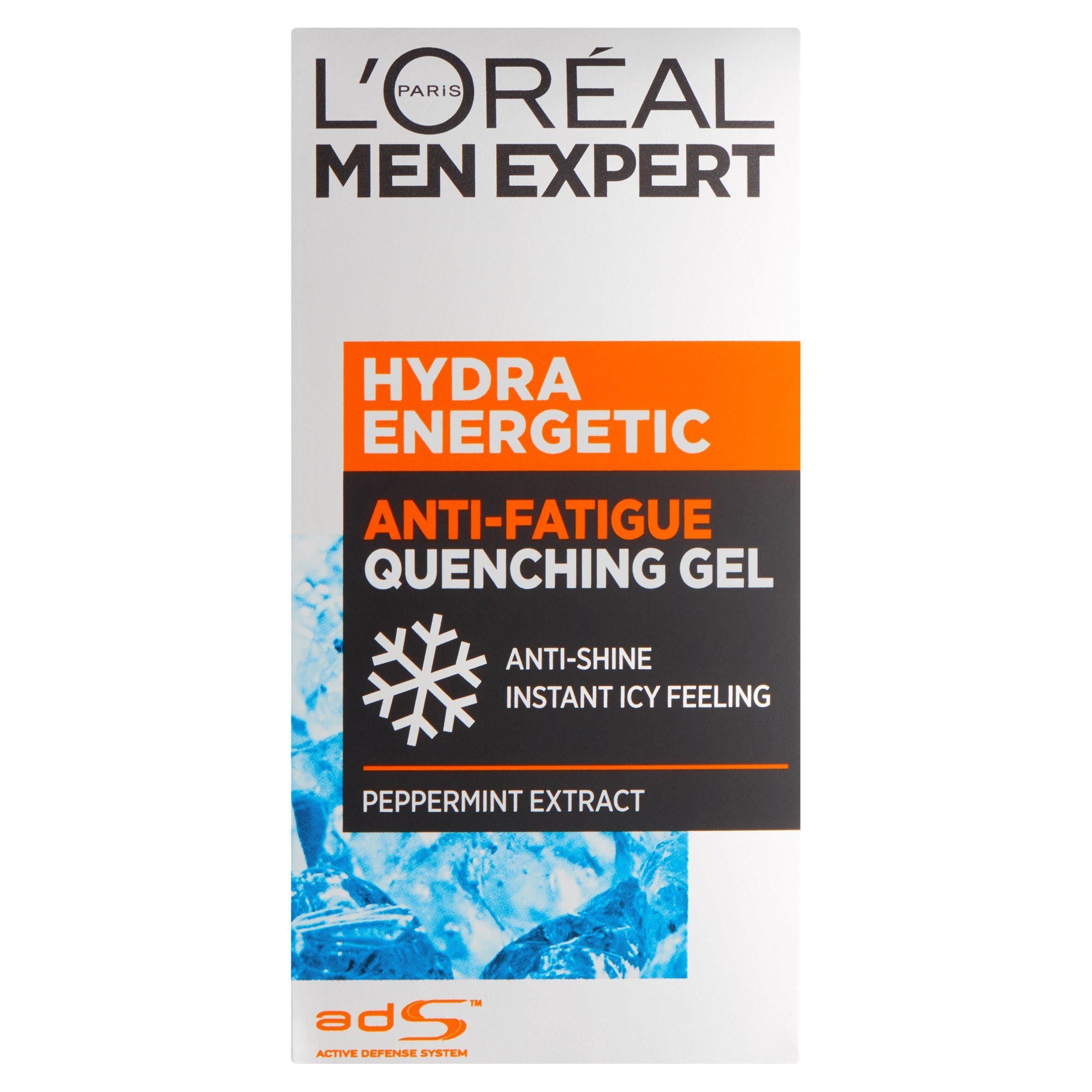 L'Oreal Men Expert Hydra Energetic Anti-Shine Moisturiser 50ml skincare Sainsburys   