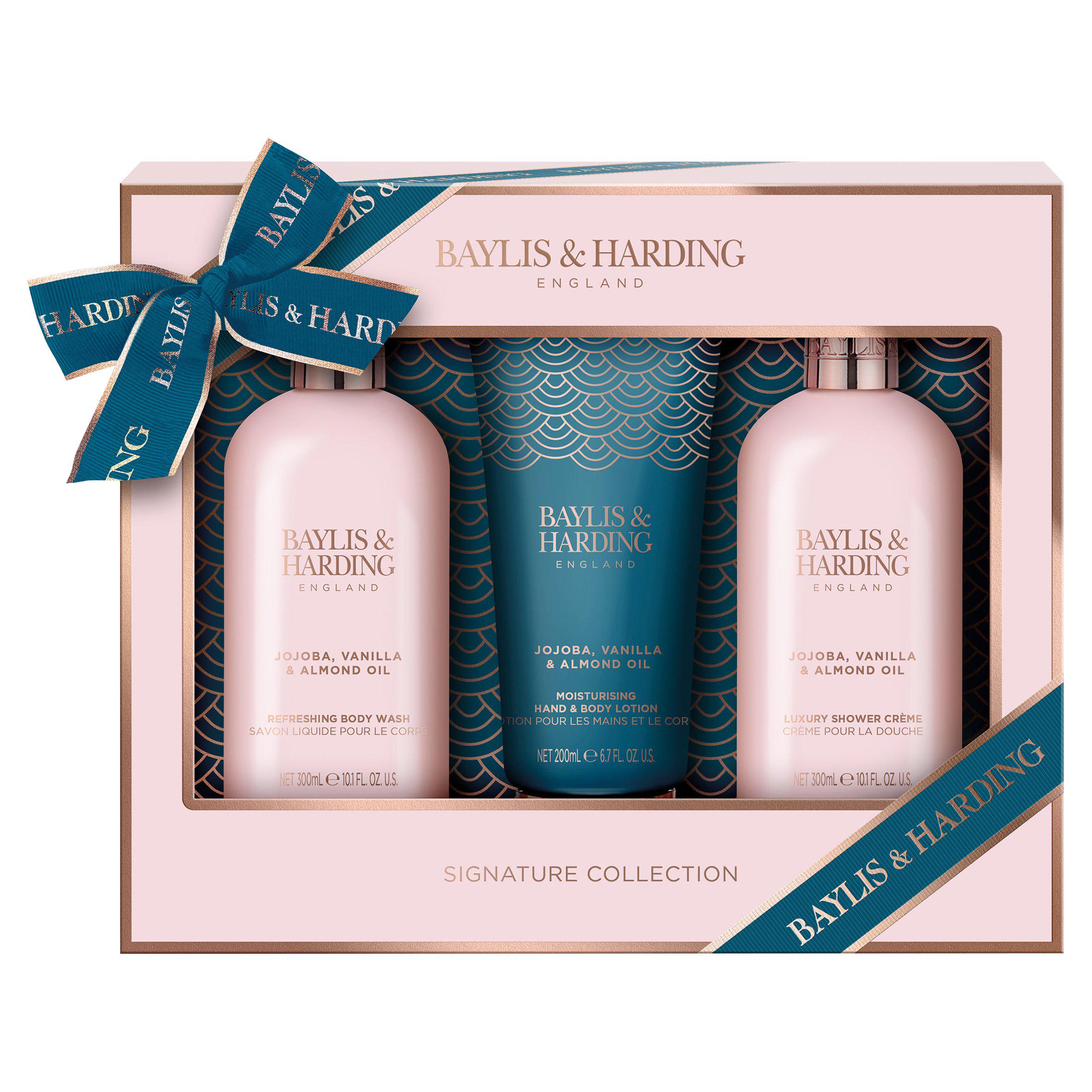 Baylis & Harding Jojoba Vanilla & Almond Oil Set x3 GOODS Sainsburys   