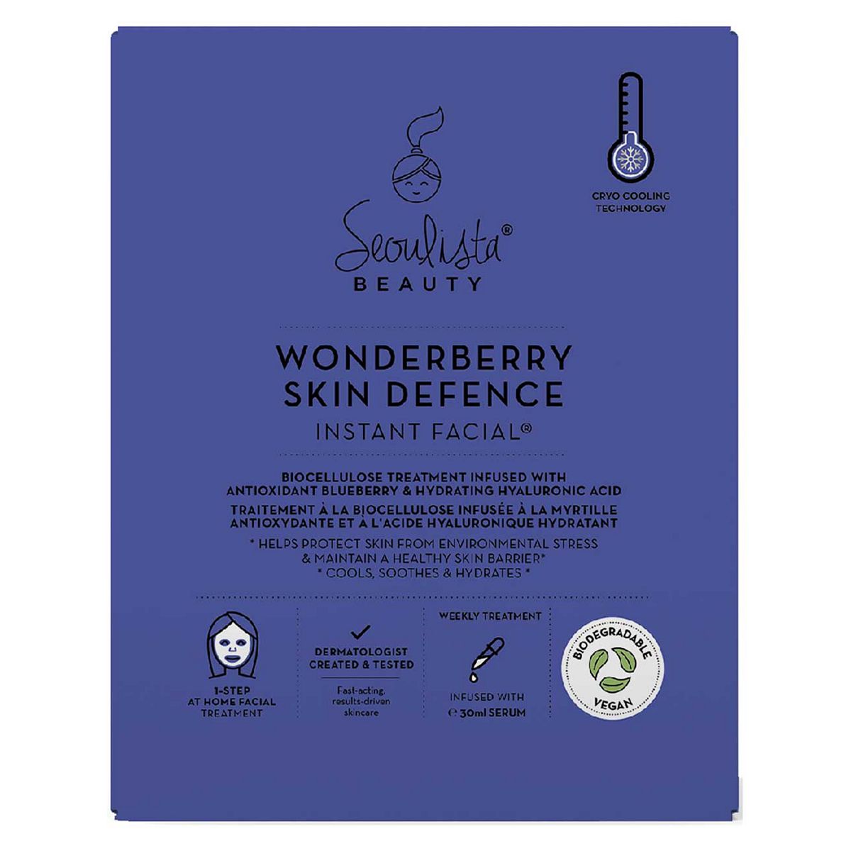 Seoulista Wonderberry Skin Defence Instant Facial® 30ml GOODS Boots   