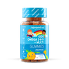 Novomins Kids Omega 3-6-9 gummies orange flavoured 30 count - British product
