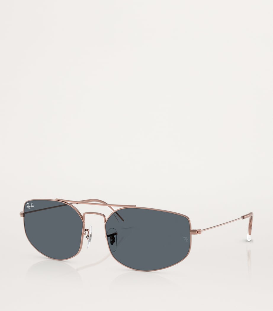Ray-Ban Explorer V aviator sunglasses metal frame, UK version
