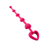 Ann Summers Lovers Heart Beads silicone anal toy - British product