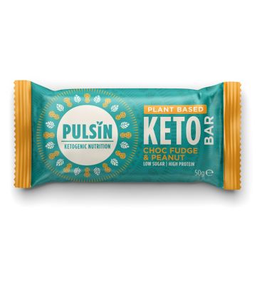 Pulsin Keto protein Bar Chocolate & Fudge - 50g