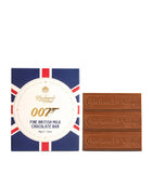 Charbonnel et Walker James Bond British fine milk chocolate bar 80g - British product