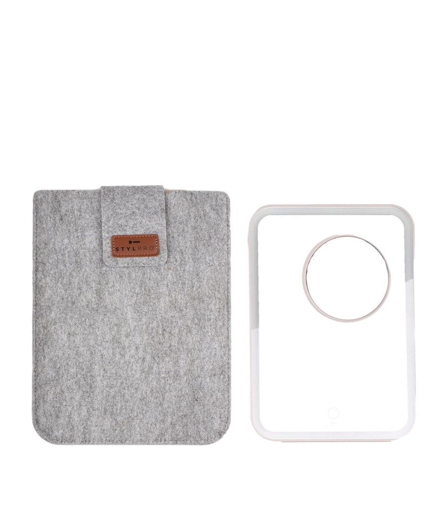 STYLPRO Glow & Go travel makeup mirror (British brand)