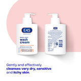 E45 Emollient Wash Cream 250ml GOODS Superdrug   