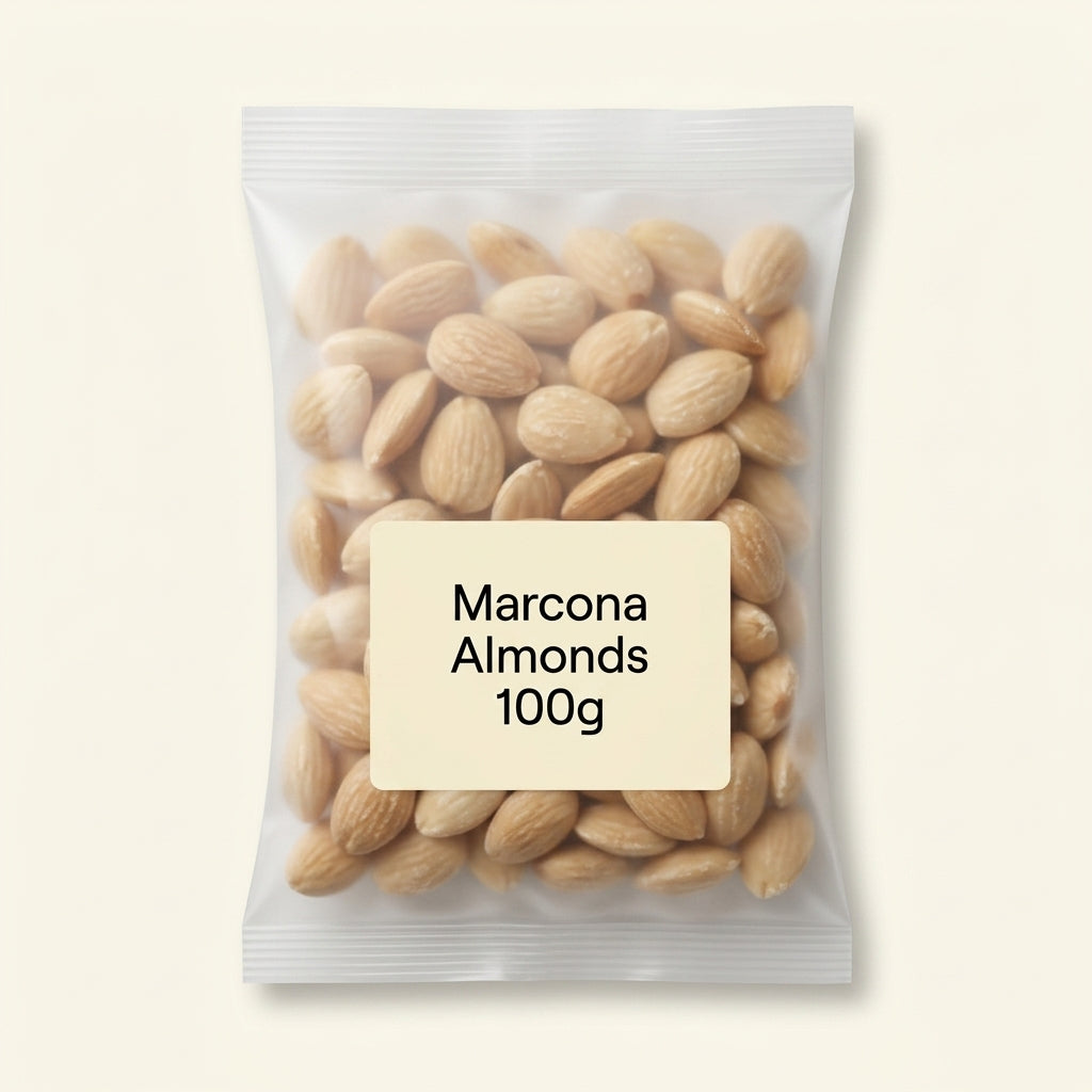 Holland & Barrett Marcona Almonds 100g, imported from the UK