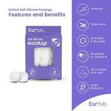 EarHub Soft Silicone Earplugs with Aloe Vera 6 Pair GOODS Superdrug   