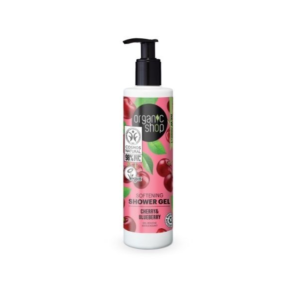 Organic Shop shower gel cherry and blueberry 280ml - British product
