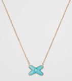 Chaumet Jeux de Liens pendant necklace turquoise diamond (British brand)