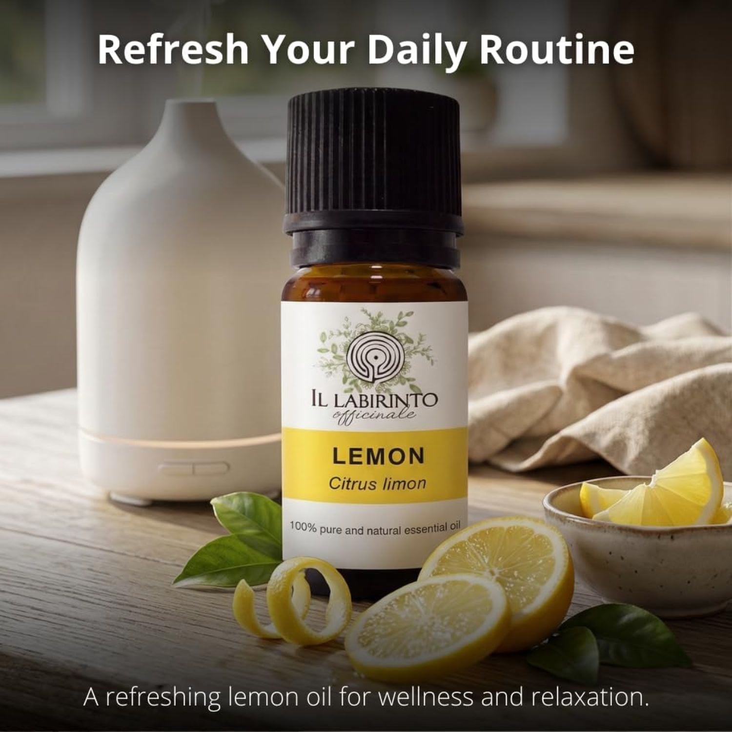 Il Labirinto Officinale lemon essential oil 10ml - British product