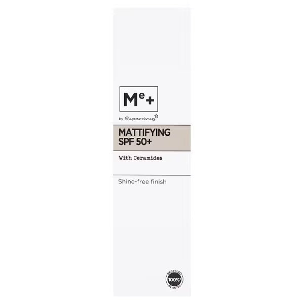Me+ SPF 50 Oily Skin Moisturiser 50ml, imported from the UK