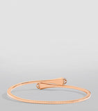 Marli New York Rose Gold Diamond Cleo Slim Bracelet, UK version