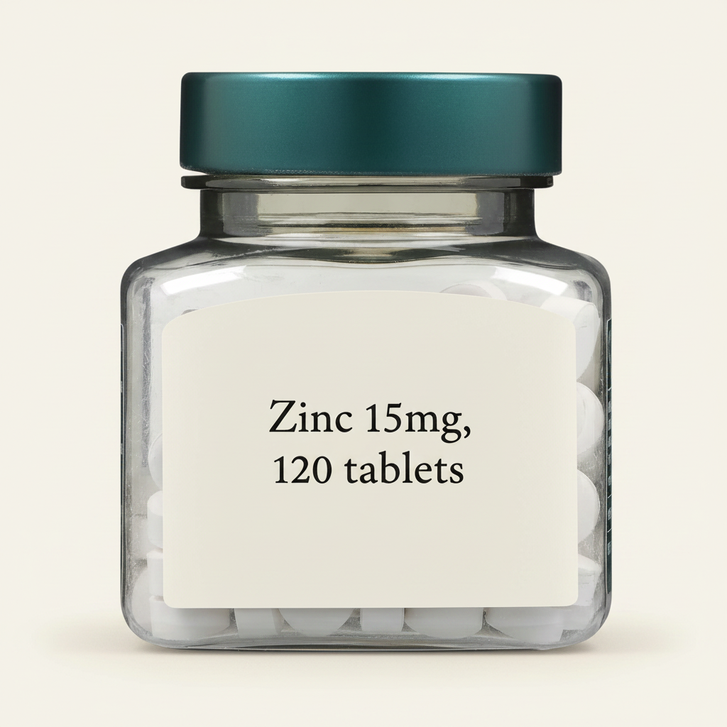 Holland & Barrett Zinc 15mg 60 Tablets