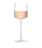 LSA International Metropolitan white wine glasses set of 4 350ml, UK version
