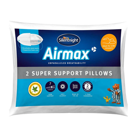 Silentnight Airmax Support Pillow Pair GOODS Boots   