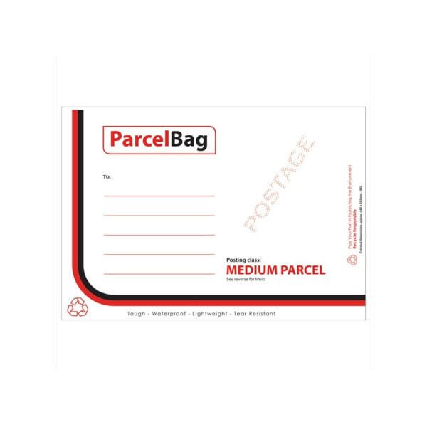 Impact Plastic Parcel Bag (Pack of 50) (440mm x 580mm) GOODS Superdrug   