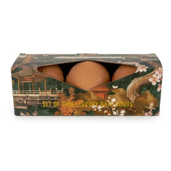 Candlelight bath bomb set Samarkand 3-pieces, imported from the UK
