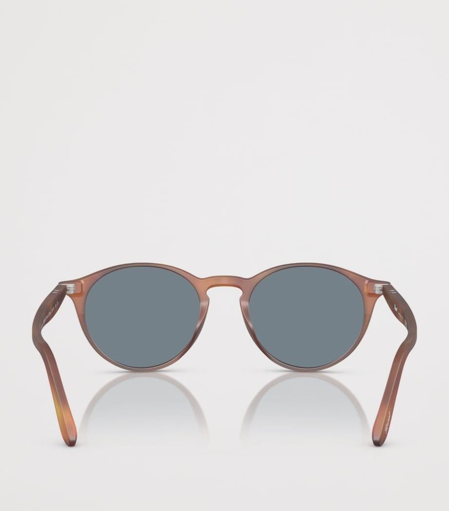 Persol runde Sonnenbrillen mit Acetatrahmen - britisches Produkt