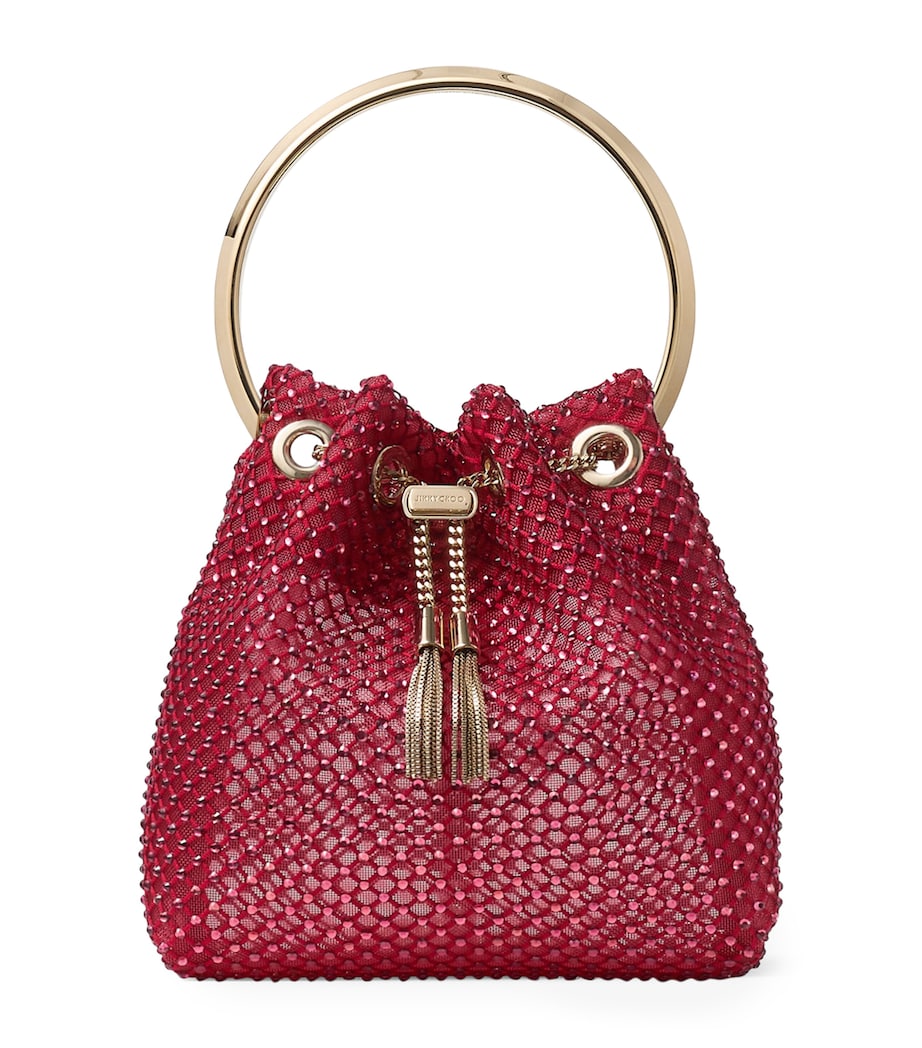 Jimmy Choo embellished Bon Bon top-handle bag, UK version