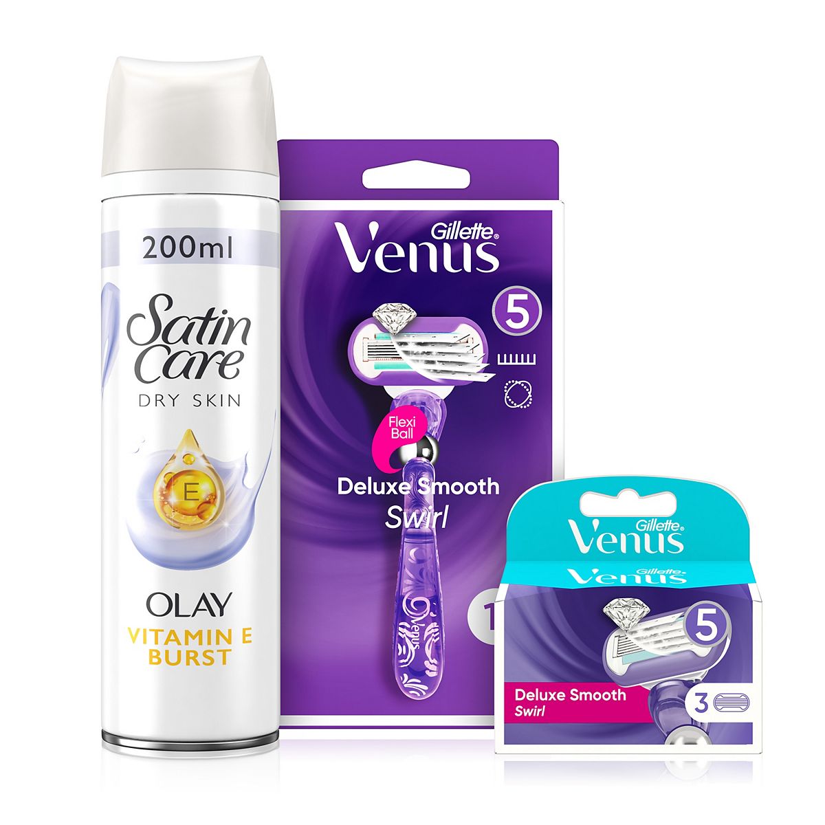 Venus Perfect Shave (Non-Gel Bar) Bundle GOODS Boots   